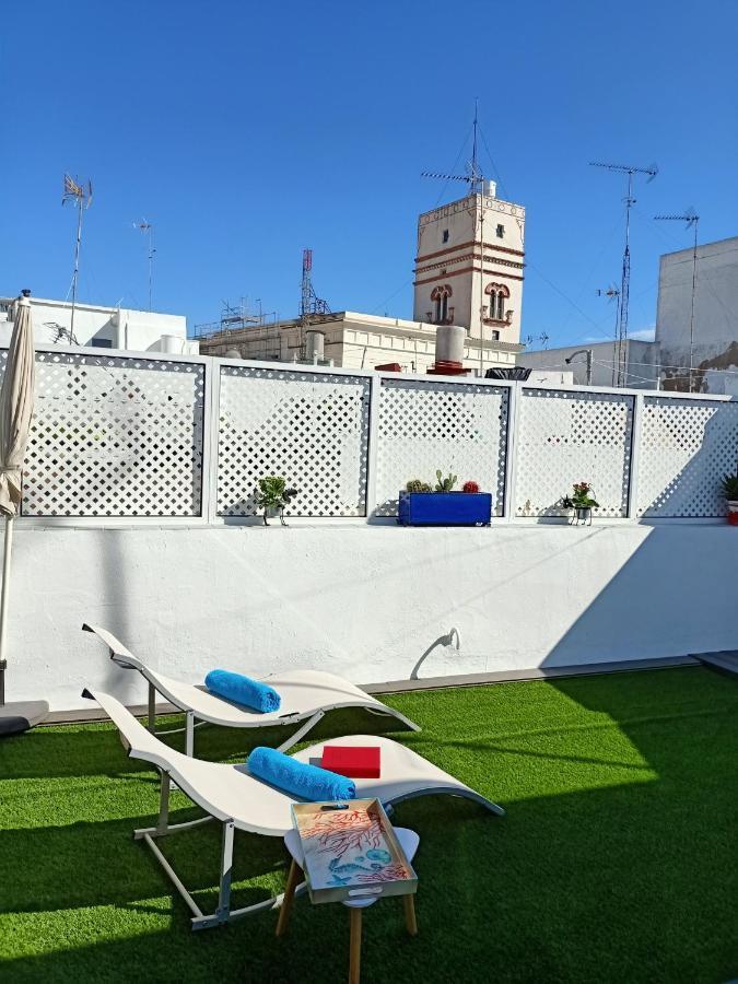 Atico Terraza Torre Tavira Lägenhet Cádiz Exteriör bild
